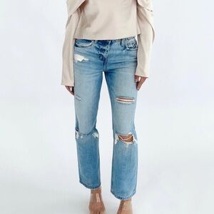 Lovervet High Rise Straight Denim 31/13 New‎ With Tags